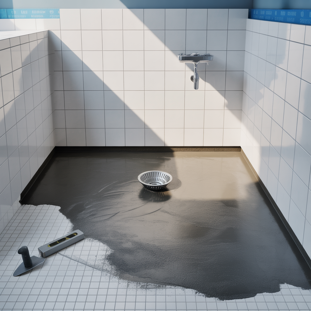flytspackla badrumsgolv guide till ratt fall och torktid